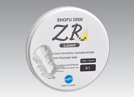 SHOFU Disk ZR Lucent