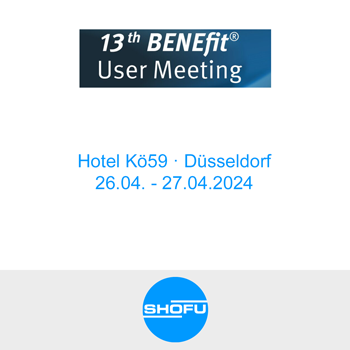 13th BENEfit User Meeting · Düsseldorf